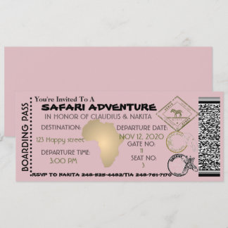 Invitation Safari