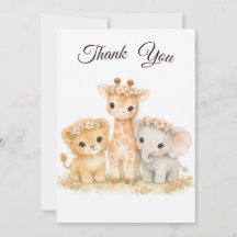 Safari Animals Lion Giraffe Elephant Pink Girl