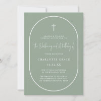 Sage Green Arch Moderne Jumelage Anniversaire