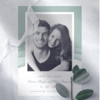 Sage Green Watercolor Wedding Enregistrer la date