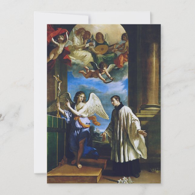 Invitation Saint Aloysius Gonzaga (Devant)