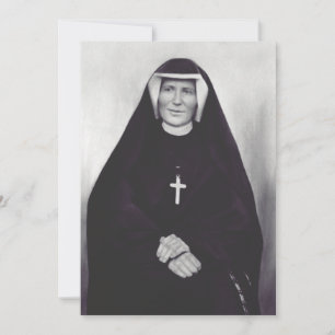 Invitation Saint Faustina Kowalska