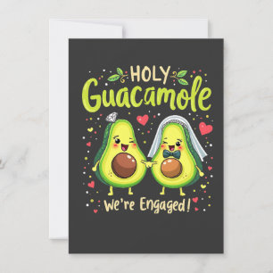 Invitation Saint-Guacamole Nous sommes mariés avec des couple