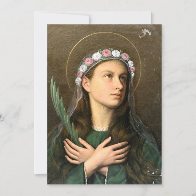 Invitation Saint Maria Goretti (Devant)