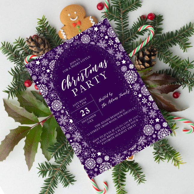 Invitation Saint Noël Nouvel An Douche Brunch Party Invit (Créateur téléchargé)