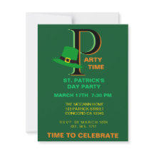 Saint Patrick's Day Il est temps de célébrer