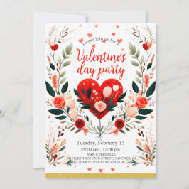 Invitation Saint Valentin