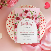 Saint-Valentin Arche rose florale Anniversaire
