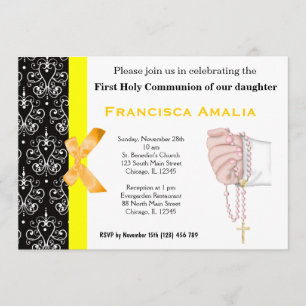 Invitation Sainte Communion