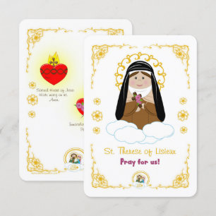 Invitation Sainte-Thérèse de Lisieux
