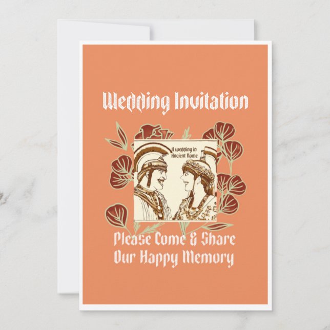 Invitation Saisir des souvenirs (Devant)