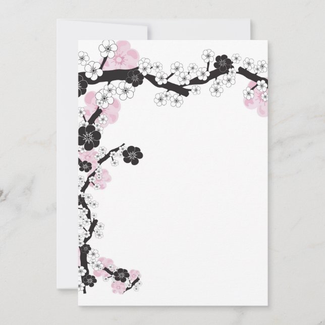 Invitation Sakura (Devant)