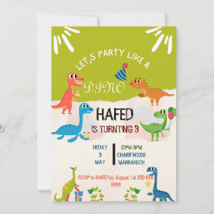 Invitation Sale 3ème Anniversaire Troisième Invita