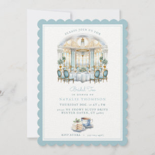 Invitation Salle À Manger Officielle   Thé nuptial