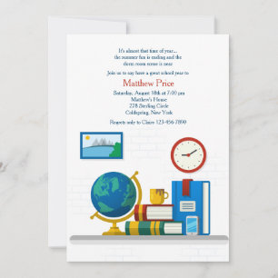 Invitation Salle De Dortoir À L'Invitation À L'École