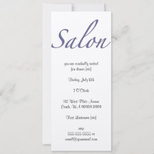 Invitation Salon