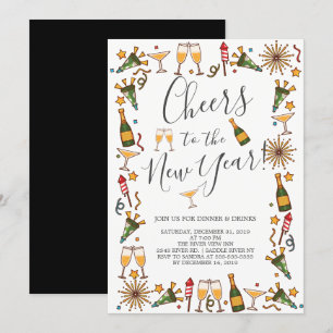 Invitation Salutations à l'invitation du Cocktail du Nouvel A