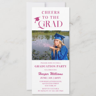 Invitation Salutations Au Design Moderne De Mot De Pink Photo