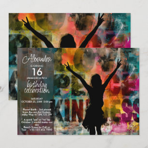 Invitation Sans peur Art de la paix urbaine moderne