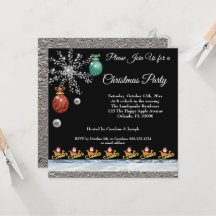 Santa Claus sur or, argent & glace neige & huile