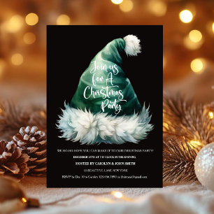 Invitation Santa Hat Noël Modèle de l'invitation