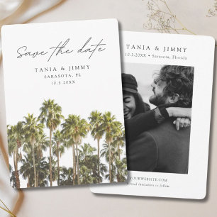 Invitation Sarasota Mariage Floride Enregistrer la date