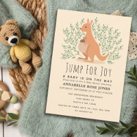 Sauter Pour Joy Cute Kangaroo Baby shower