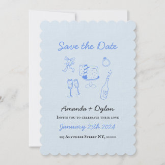 Invitation Sauvegarder la date