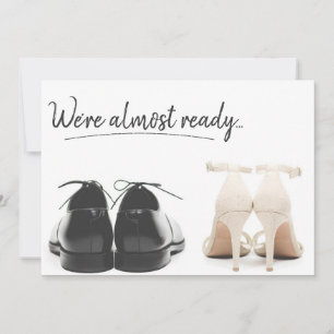 Invitation Sauvegarder la date simple et moderne