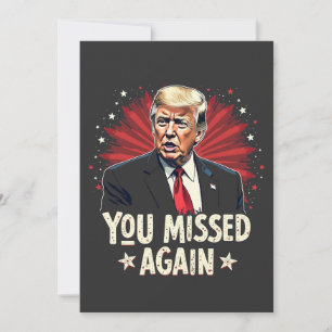 Invitation Sauvez les animaux de compagnie Trump Election