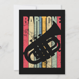 Invitation Saxophone baryton Corne Harmonie Fan de Matériel L