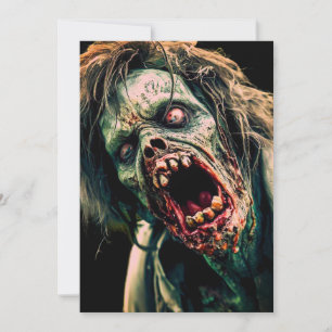 Invitation Scander Zombie