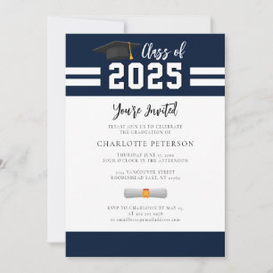 Invitation Scénario de la fête de remise des diplômes 2026