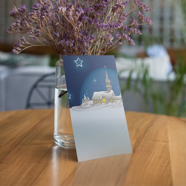 Invitation Scène d'hiver de Noël (Créateur téléchargé)