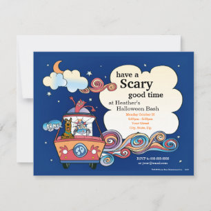 Invitation Scooby-Doo Halloween Party