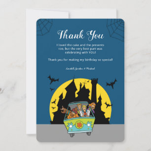Invitation Scooby-Doo Spooktacular Birthday Merci
