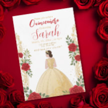 Script Moderne Design Chic Or Floral Anniversaire