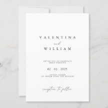 Script romantique minimaliste moderne Mariage phot