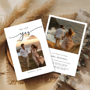 Invitation Script Whimsy Rustic Cliffside Fête des mariées ph