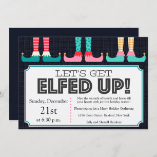 Invitation Se lasser de l'invitation de Noël