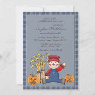 Invitation se reposante d'épouvantail