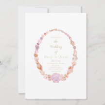 Invitation Sea Shells