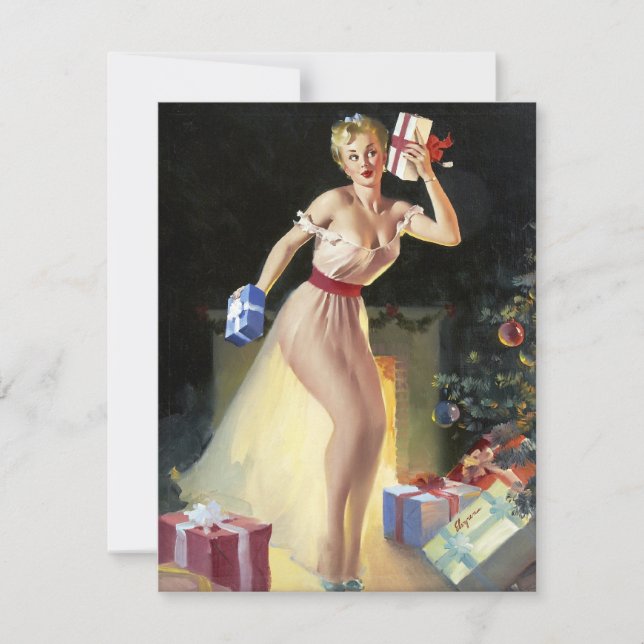 Invitation Secouage des cadeaux épinglé (Devant)