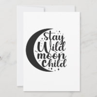 Séjour Wild Moon Enfant Éffrayant Halloween Cadeau