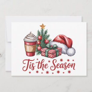 Invitation Sentez Jolly Christmas Tree Hot Cocoa Holiday