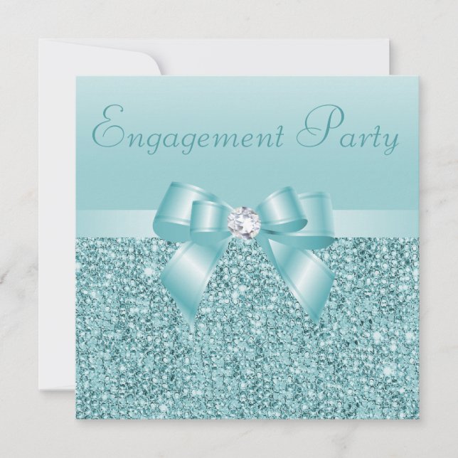 Invitation Séquences Turquoises, groupe d'engagement Bow & Di (Devant)