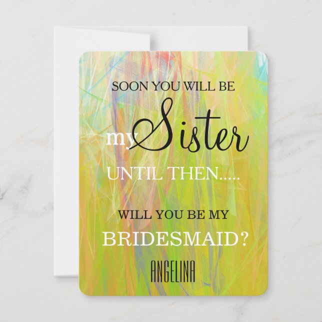 Invitation Seras-tu ma femme de ménage ? (Devant)