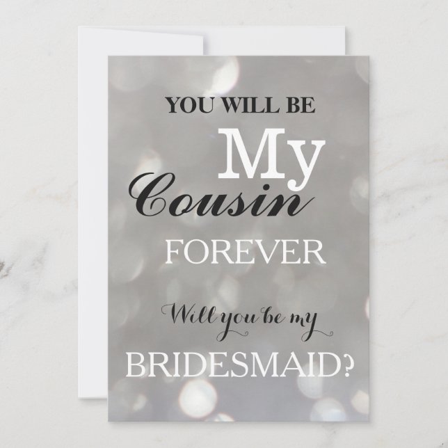 Invitation Seras-tu ma femme de ménage ? (Devant)