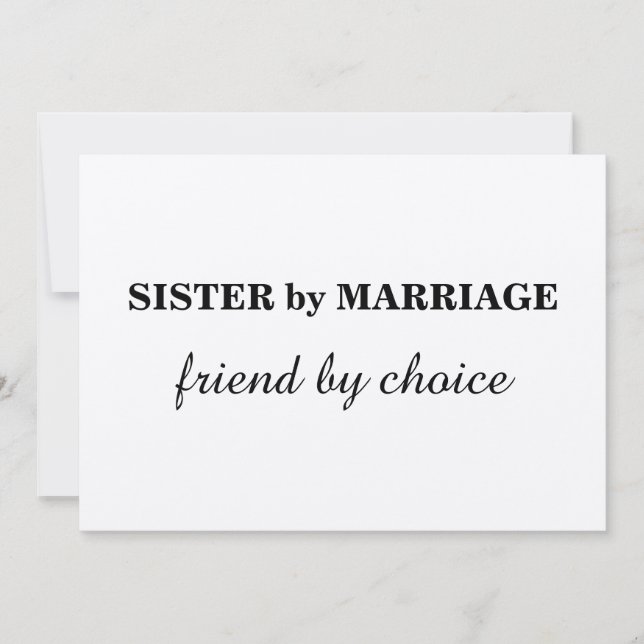 Invitation Seras-tu ma femme de ménage ?Kraft (Devant)