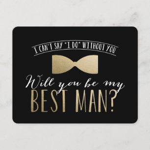 Invitation Seras-tu mon Meilleur Homme ?   Groomsmen
